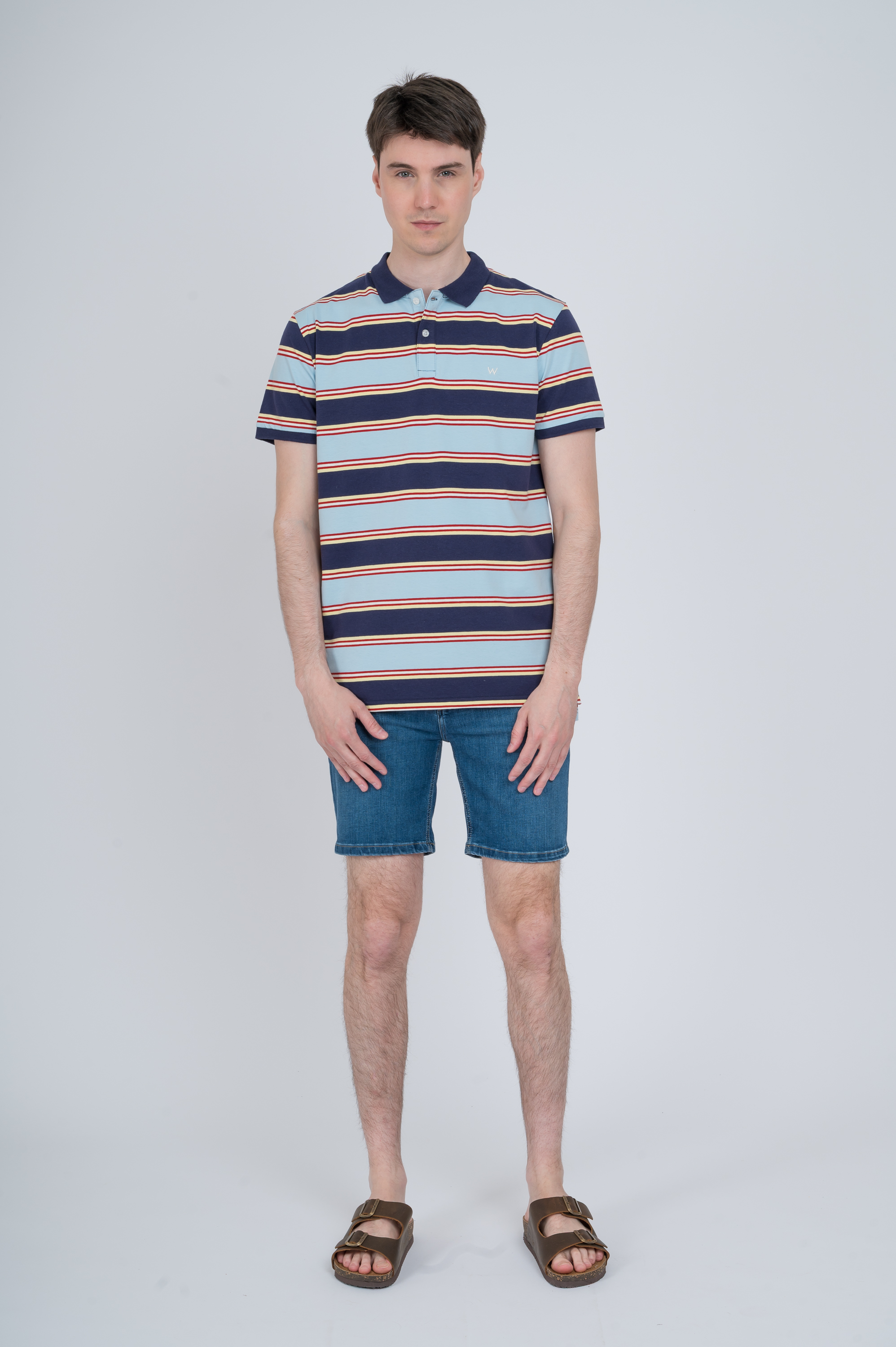 Polo Jersey Striped